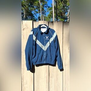 Vintage US Air Force JW Skilcraft dark blue men’s jacket -Size S/Long